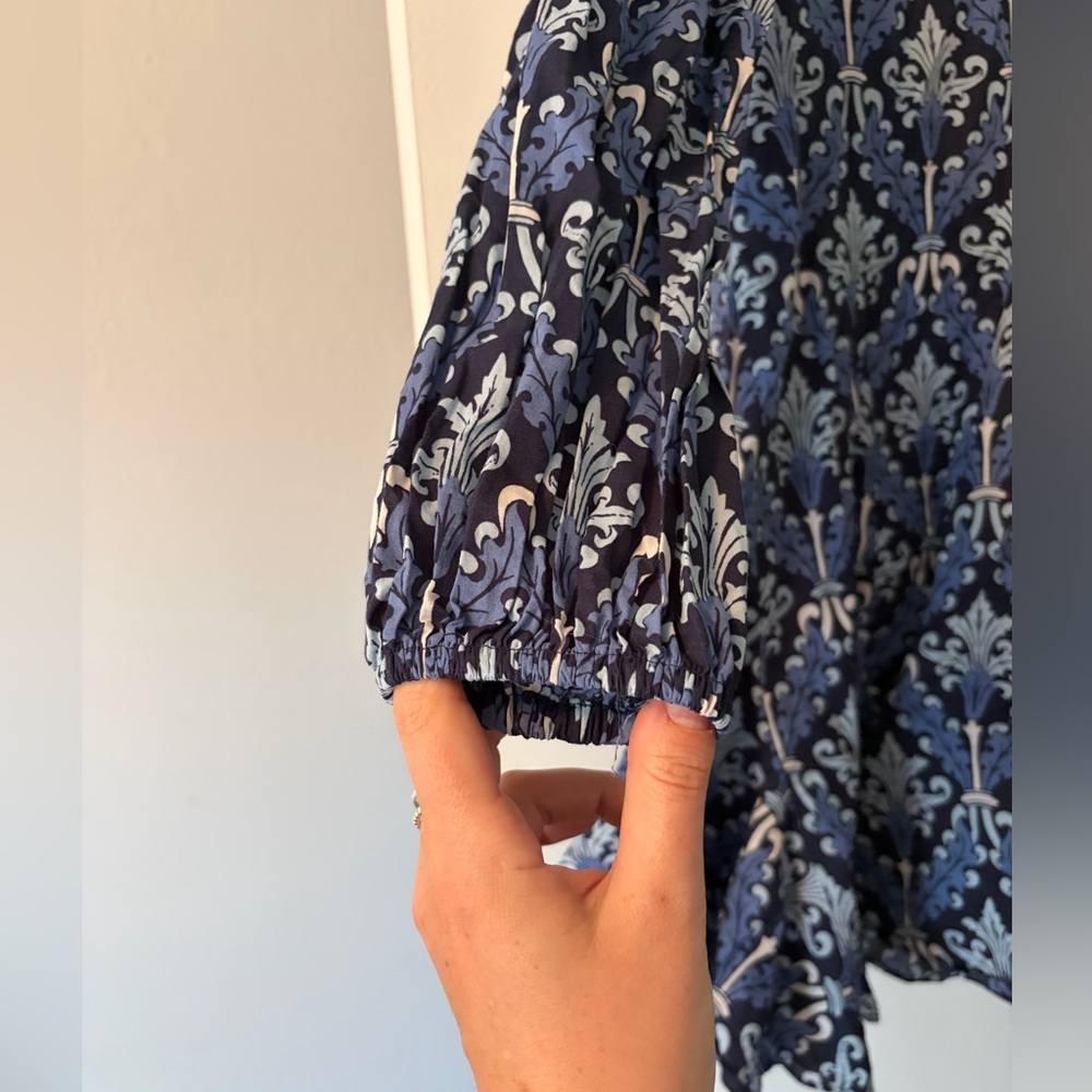 Button Front Mini Dress - Picture 2 of 2